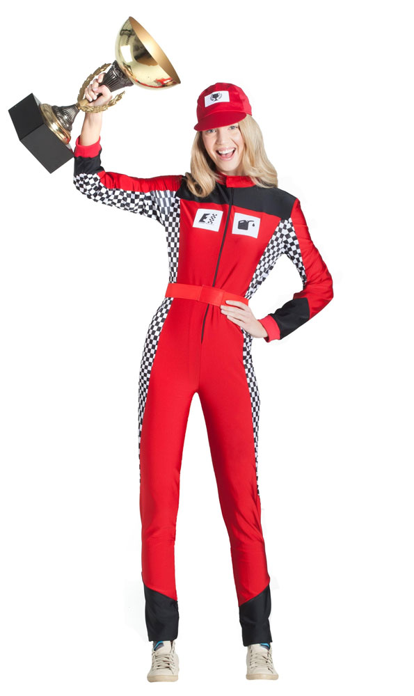 ▷ Costume da Pilota Automobilistico Donna K6173 【 NOVITA 2019 】