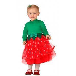 Costumi Fragola Baby per Carnevale 26805