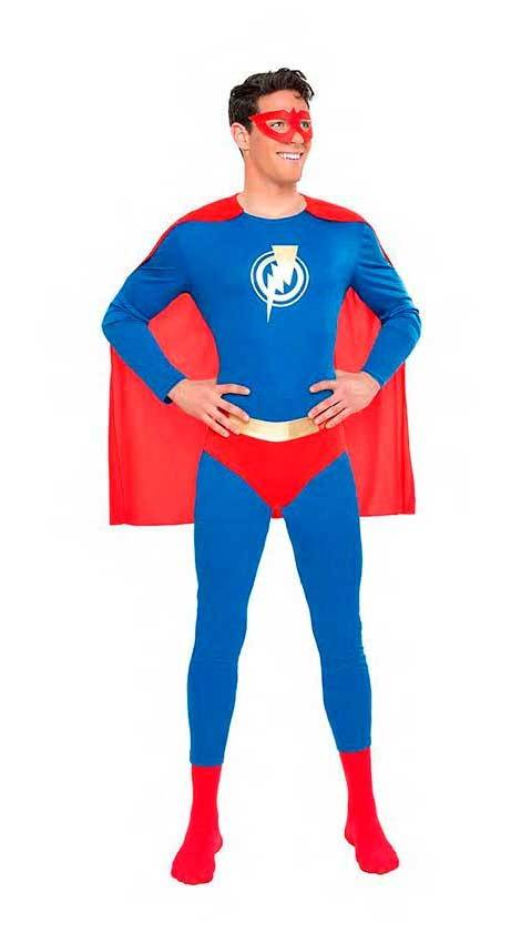 Costume Supereroe Blu