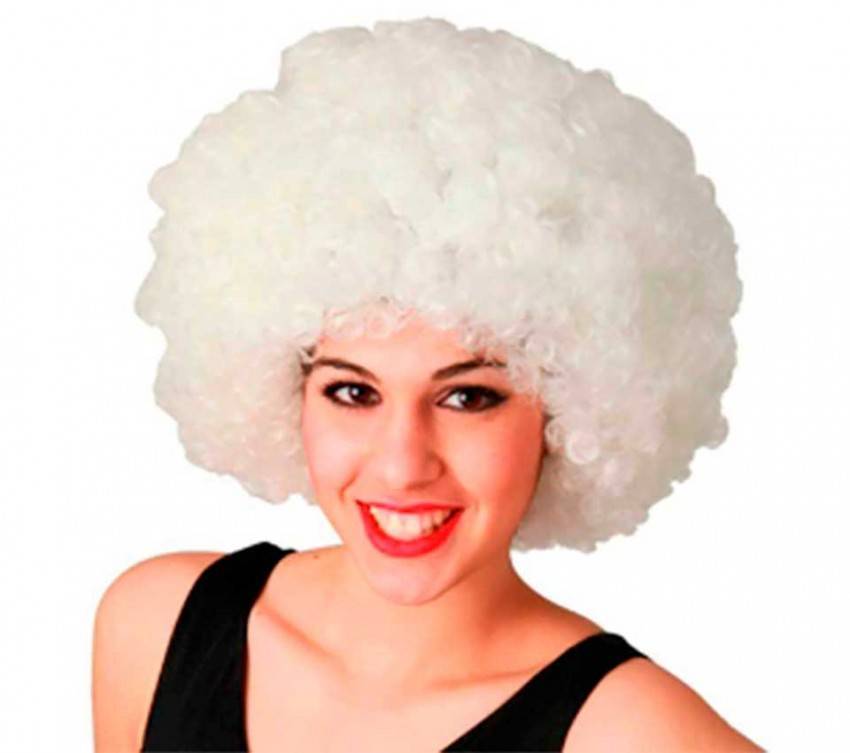 parrucca bianca carnevale