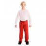 Pantaloni per Maschera Bambini Rosso per Carnevale | La Casa di Carnevale