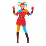 Costume Buffone / Arlecchina Colorata per Carnevale | La Casa di Carnevale