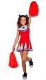 Costume Cheerleader Taglia 3-4 Anni per Carnevale