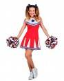 Costume Cheerleader Taglia S per Carnevale