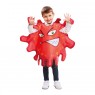 Costume da Batterio Rosso Bambini per Carnevale | La Casa di Carnevale