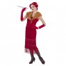 Costume da Charleston Rosso de luxe Donna per Carnevale | La Casa di Carnevale