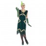 Costume da Charleston Verde de Luxe Donna per Carnevale | La Casa di Carnevale