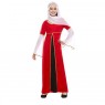 Costume da Dama Medievale Rosso Bambina per Carnevale | La Casa di Carnevale