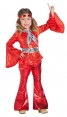 Costume da Discoteca Rosso Bambina per Carnevale | La Casa di Carnevale