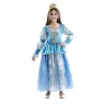Costume da Principessa Blu Bambina per Carnevale | La Casa di Carnevale
