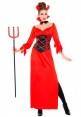 Costume Demonietta Rossa Taglia M-L per Carnevale
