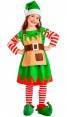 Costume Elfo Natale Bambina Taglia 3-4 Anni per Carnevale