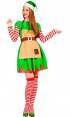 Costume Elfo Natale Donna Taglia S per Carnevale