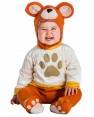 Costume Orsetto Baby Taglia 0-6 Mesi per Carnevale