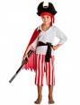 Costume Pirata con Mantello Taglia 3-4 Anni per Carnevale