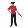 Costume Pirata Rosso M/L per Carnevale | La Casa di Carnevale