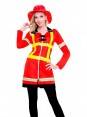 Costume Pompiere Donna Taglia S per Carnevale