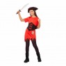 Costume Ragazza Pirata Rossa  per Carnevale | La Casa di Carnevale