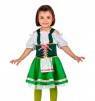 Costume Tirolese Bambina Taglia 3-4 Anni per Carnevale