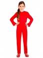 Costume Tuta Rossa Taglia 3-4 Anni per Carnevale