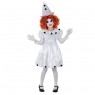 Costume Vestito Pagliaccio Pierrot Bambina per Carnevale | La Casa di Carnevale