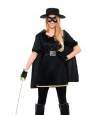 Costume Zorro-Cavaliere Mascherato Donna per Carnevale