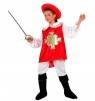 Costumi Moschettiere Rosso Bambino per Carnevale