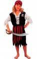 Costume Pirata-Corsaro Bambina per Carnevale | La Casa di Carnevale