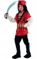 Costume Pirata-Corsaro Rosso Bambino per Carnevale | La Casa di Carnevale