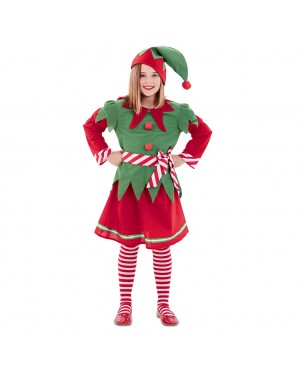 Costume Elfo Bambina per Carnevale | La Casa di Carnevale