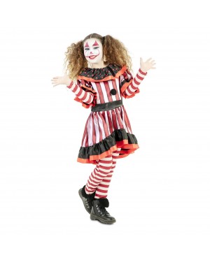 Costume Clown Sanguinaria Bambina per Halloween | La Casa di Carnevale