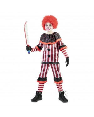 Costume Clown Sanguinario Bambini per Halloween | La Casa di Carnevale