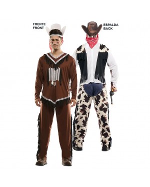 Costume Cowboy e Indiano Doppio Fun! per Carnevale | La Casa di Carnevale