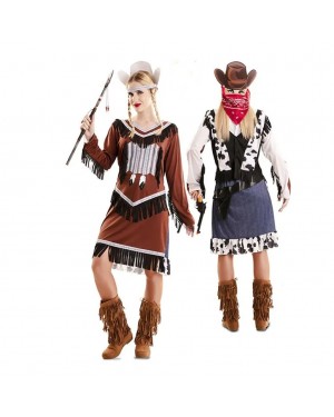 Costume Cowgirl e Indiana Doppio Fun! per Carnevale | La Casa di Carnevale