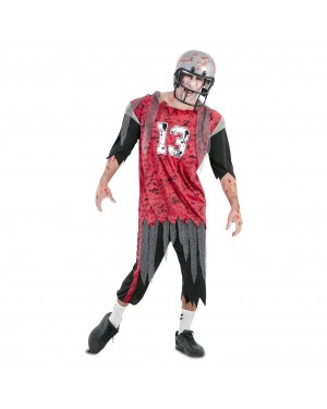Costume Giocatore di Football Americano Zombie per Halloween | La Casa di Carnevale