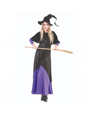Costume Strega Viola per Halloween | La Casa di Carnevale