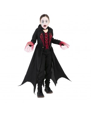 Costume Vampiro Bambina per Halloween | La Casa di Carnevale