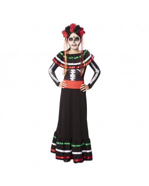 Costume Catrina Bambina per Halloween | La Casa di Carnevale