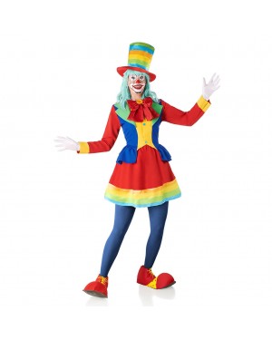 Costume Clown Micolor per Carnevale | La Casa di Carnevale