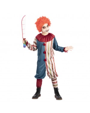 Costume Clown Vintage Bambino per Halloween | La Casa di Carnevale