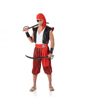 Costume Pirata con pantaloni a righe per Carnevale | La Casa di Carnevale