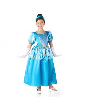 Costume Principessa di Fiaba Blu per Carnevale | La Casa di Carnevale