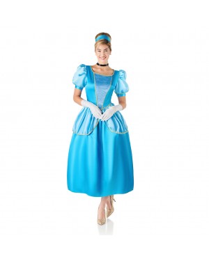Costume Principessa di Fiaba Blu per Carnevale | La Casa di Carnevale
