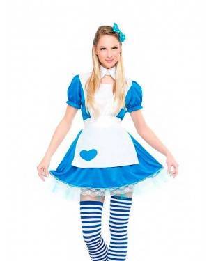 Costume Alice Sexy Taglia S per Carnevale