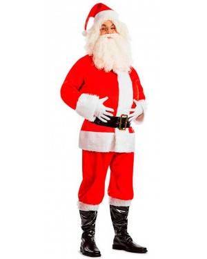 Costume Babbo Natale Luxe Taglia M/L per Carnevale