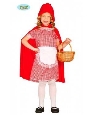 Costume Cappuccetto Rosso Bambina per Carnevale