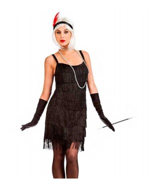 Marca: SinoeemSinoeem Set di accessori per costume da donna anni '20 portasigarette guanti set-1 accessori per costume di Halloween con fascia e collana 