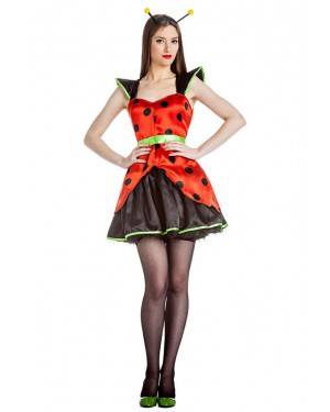 Costume Coccinella Ladybird Taglia S per Carnevale