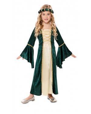 Costume da Damigella Medievale per bambine