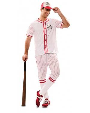 Costume da Giocatore di Baseball Adulto